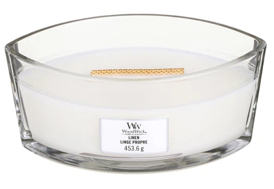 Świeca Woodwick Linen 453.6 g (5038581056920)