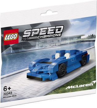 Zestaw klocków LEGO Speed Champions McLaren Elva 86 elementów (30343)