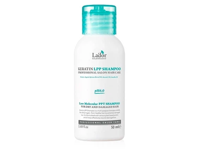 Кератиновый шампунь для волос с комплексом аминокислот Lador Keratin LPP Shampoo, 50мл (8809789633049)