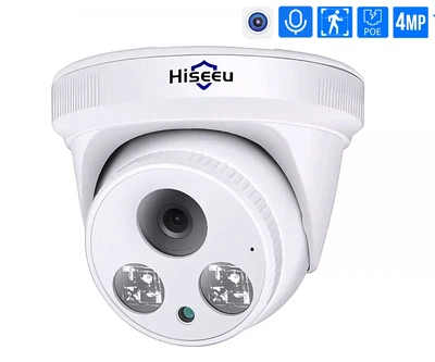 IP POE Камера відеонагляду Внутрішня Hiseeu 4Мп 3,6мм