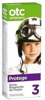 Спрей від вошей та гнид Otc Antipiojos Protects Spray Lice Repellent 125 мл (8470001599582)