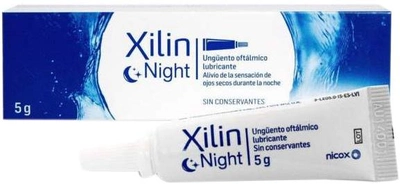 Гель для лечения сухости глаз Vitaflor Visufarma Xilin Night Multidose 5 г (5060361080085)