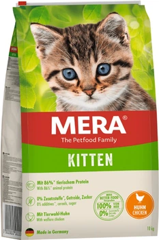 Sucha karma dla kotów Mera Cats Kitten z kurczakiem 10 kg (4025877382451)
