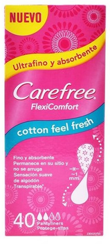 Гігієнічні прокладки Carefree Flexiform Pantyliners 40 шт (3574661323367)