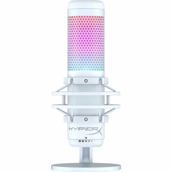 HyperX QuadCast S ホワイト 箱なし Мікрофон для ПК/ для стрімінгу, подкастів HyperX QuadCast S White