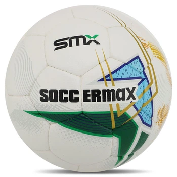 Мяч футбольный профессиональный Zelart Soccermax Pro Match 4190 размер №5 White-Green