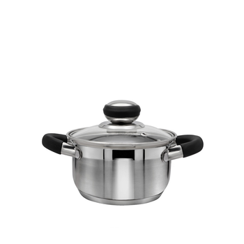 Кастрюля из нержавеющей стали Zauberg 1,3 л ZB-1,3 CB BLACK