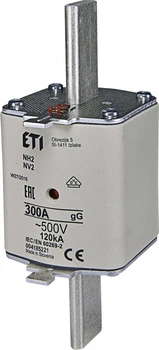 Запобіжник ножовий з плавкою вставкою NH2 300A gG [4185221] KOMBI ETI