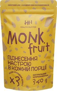 Замінник цукру Health Hunter Monk Fruit 1:3 340 г (4820270340080)