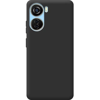 Чехол силиконовый ZTE Blade V40 Design Черный (49345)