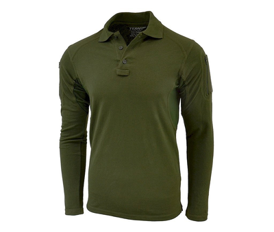 Футболка поло з довгим рукавом Texar Polo Elite Pro Olive XXL