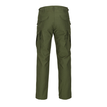 Тактичні штани Helikon-Tex M65 - NYCO SATEEN OLIVE GREEN M/regular