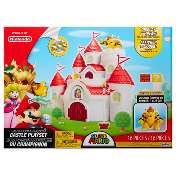 Фігурка Jakks Pacific Super Mario Mushroom Kingdom + Замок (58541-4l) (39897585413)