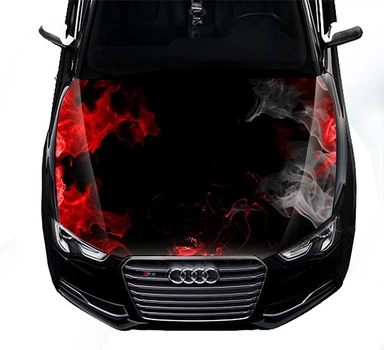3д наклейка на капот ARB 3D TUNING STUDIO Огонь 1500х1200х0.080мм