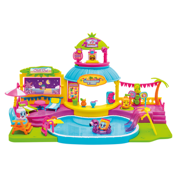 Figurki magic Box Moji Pops Pool Party Playset (PMPSP112IN10) (8431618009604)