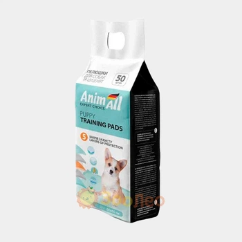 Пелюшки AnimAll для собак та цуценят, 60х60 см, 50 шт