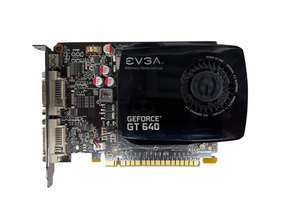 Відеокарта NVIDIA EVGA GeForce GT 640 2 GB 128 bit DX11 2xDVI Hdmi Mini Б/В