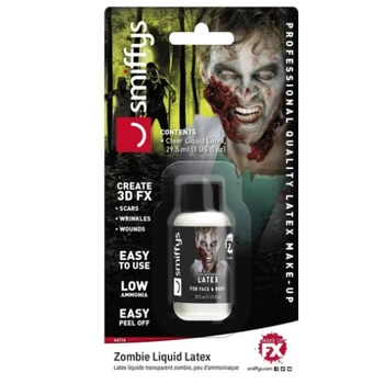 Жидкий латекс Smiffys Halloween Clear Liquid Latex 29.5 мл.