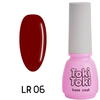 Гель-лак Toki Toki Lady in Red LR06, 5 мл, брусничний