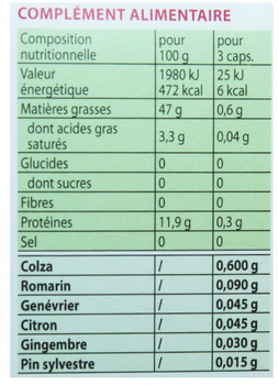 Suplement diety Pranarôm Science Oléocaps 6 Light Legs&Circulatory Comfort 30 kapsułek (5420008595646)