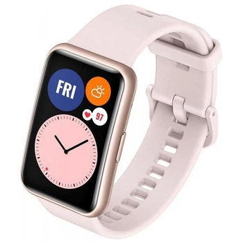 Смарт-часы Huawei Watch Fit 46mm / GPS / Bluetooth 5.0 / До 10 дней работы / Lite OS / Sakura Pink (TIA-B09) Б/В