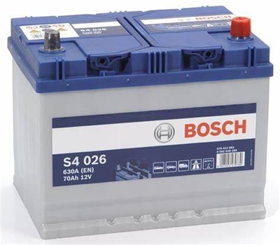 BOSCH S4 Batterie 0 092 S40 260 12V, 630A, 70Ah