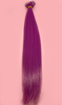 Волосы парик для кукол Локоны, d6-8см, рыжий