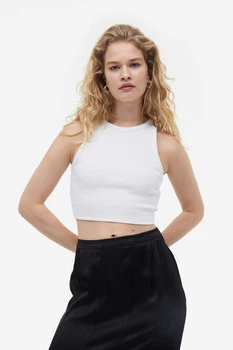 Топ H&M XXL белый 15091049251