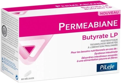 Дієтична добавка Pileje Permeabiane Butirato LP 60 капсул (3701145600342)