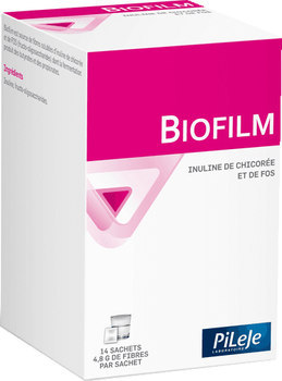 Suplement diety Pileje Biofilm Prebiotics 14 saszetek (3401560505597)