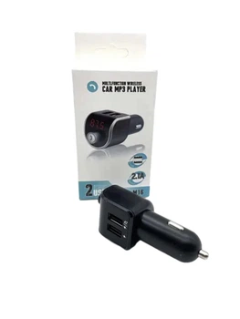 Автомобильный FM модулятор M16 Bluetooth mp3 от прикуривателя (FMM16) FMM16