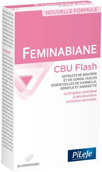 Suplement diety Pileje Feminabiane CBU Flash 20 tabletek (3701145600472)