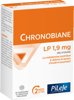 Suplement diety Pileje Chronobiane LP 1.9 mg 60 tabletek (3701145600229)