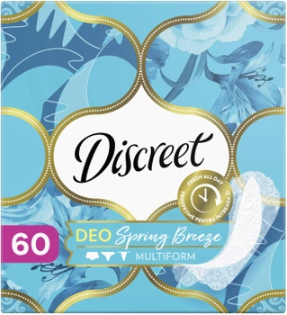 Прокладки гігієнічні Discreet Deo Spring Breeze 60 шт (8001090170316)
