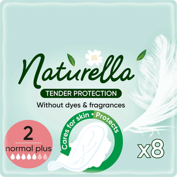 Wkładki higieniczne Naturella Normal Plus 8 szt (8700216045483)