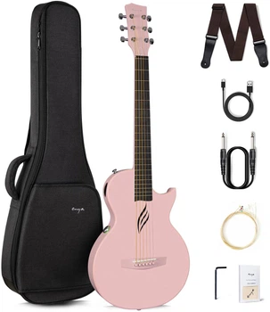 Акустическая смарт гитара Enya Nova Go Pink SP1