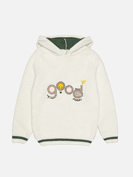 Худі для хлопчика CLOUDY молочний 110 ЦБ-00220540