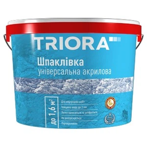 Шпаклевка универсальная акриловая TRIORA 5кг