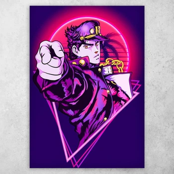 Плакат постер CupKit "Невероятные приключения ДжоДжо / JoJo's Bizarre Adventure" №36 А4 21х29,7 см