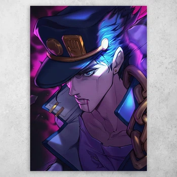 Плакат постер CupKit "Невероятные приключения ДжоДжо / JoJo's Bizarre Adventure" №50 А4 21х29,7 см