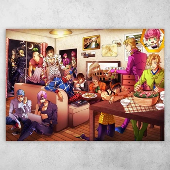 Плакат постер CupKit "Невероятные приключения ДжоДжо / JoJo's Bizarre Adventure" №16 А3 42х29,7 см