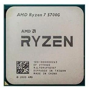 Процесор AMD Ryzen 7 5700G (100-100000263MPK) (Socket AM4, 16T, 4.6 ГГц, Tray)