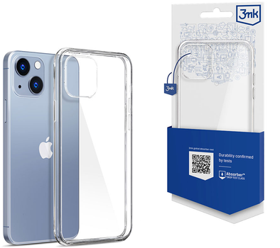 Etui plecki 3MK Clear Case do Apple iPhone 15 Transparent (5903108527521)