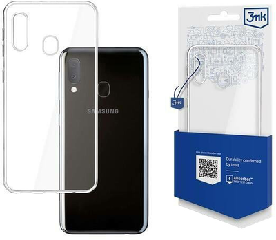 Etui plecki 3MK Clear Case do Samsung Galaxy A20E Transparent (5903108144957)