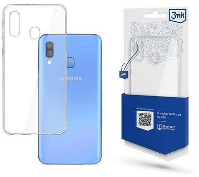 Etui plecki 3MK Clear Case do Samsung Galaxy A40 Transparent (5903108083706)