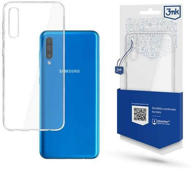 Etui plecki 3MK Clear Case do Samsung Galaxy A50 Transparent (5903108084536)