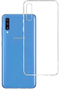 Etui plecki 3MK Clear Case do Samsung Galaxy A70 Transparent (5903108084543)