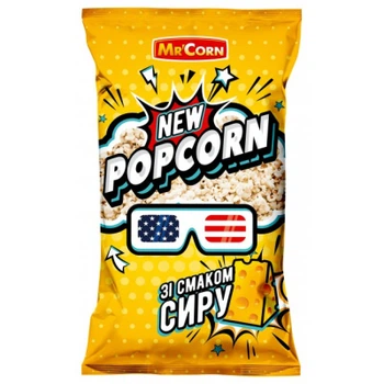 Попкорн Mr'Corn зі смаком сиру 70 г (4820183270542)
