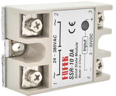 Твердотельное реле FQFER SSR-10DA 10А 24-380VAC (YT17538)