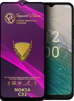 Защитное стекло GoldenArmor Nokia C32 (Full Glue) (33672)